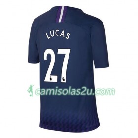 Camisolas de Futebol Tottenham Hotspur Lucas Moura 27 Equipamento Alternativa 2019/20 Manga Curta